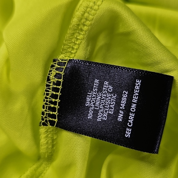 Torrid Maxi Sleeveless V-Neck Adjustable Spaghetti Straps Neon Green Dress. - Picture 4 of 16